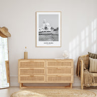 Saudi Arabia Portrait B&W Poster