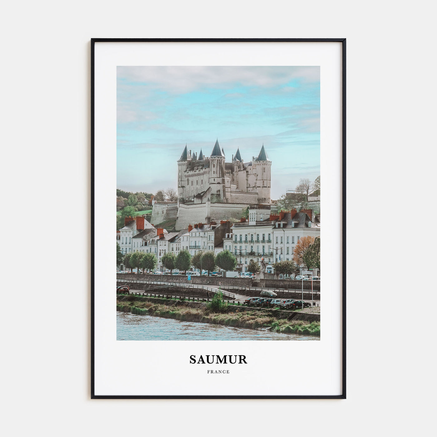Saumur Portrait Color Poster