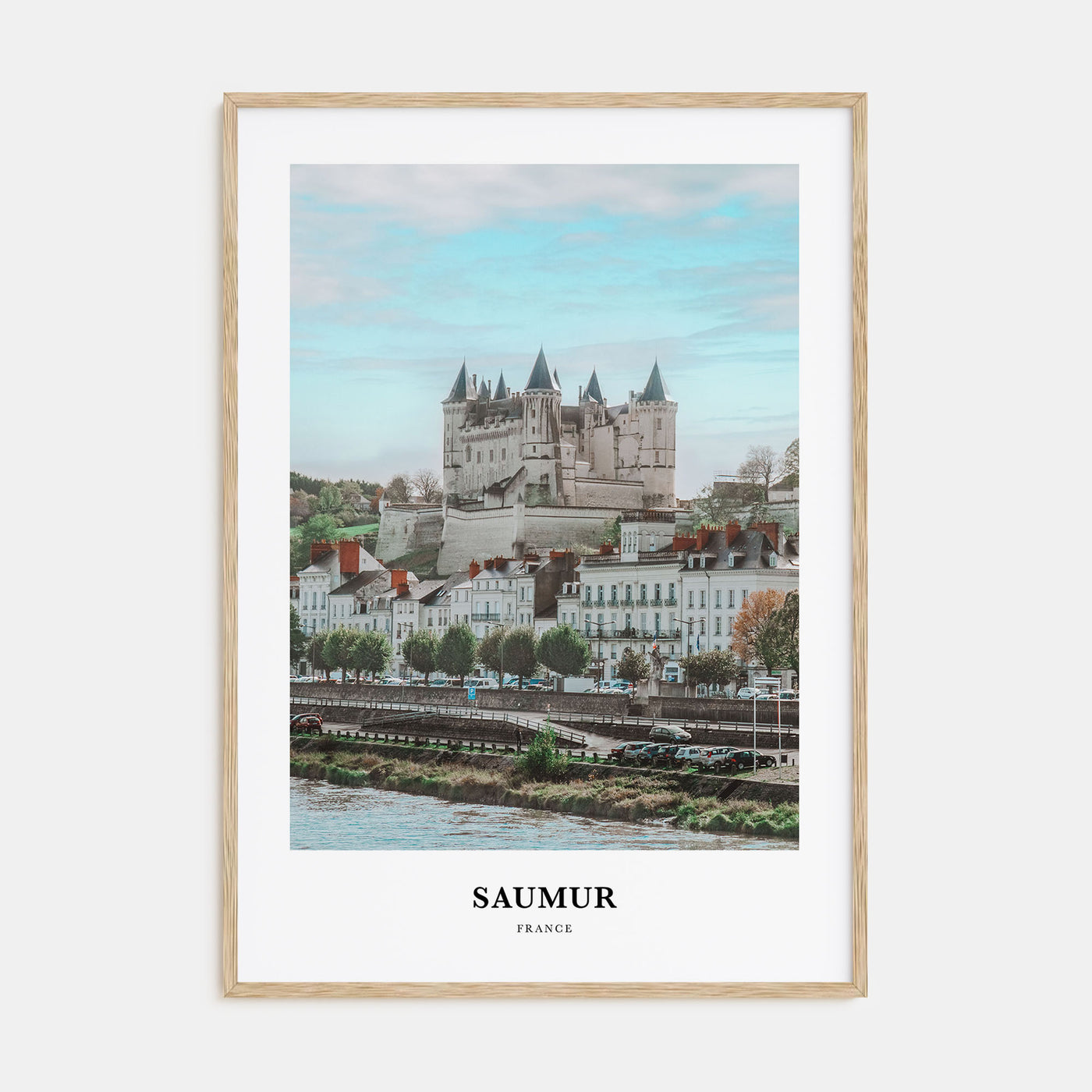 Saumur Portrait Color Poster