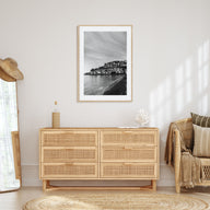 Sausalito Photo B&W Poster