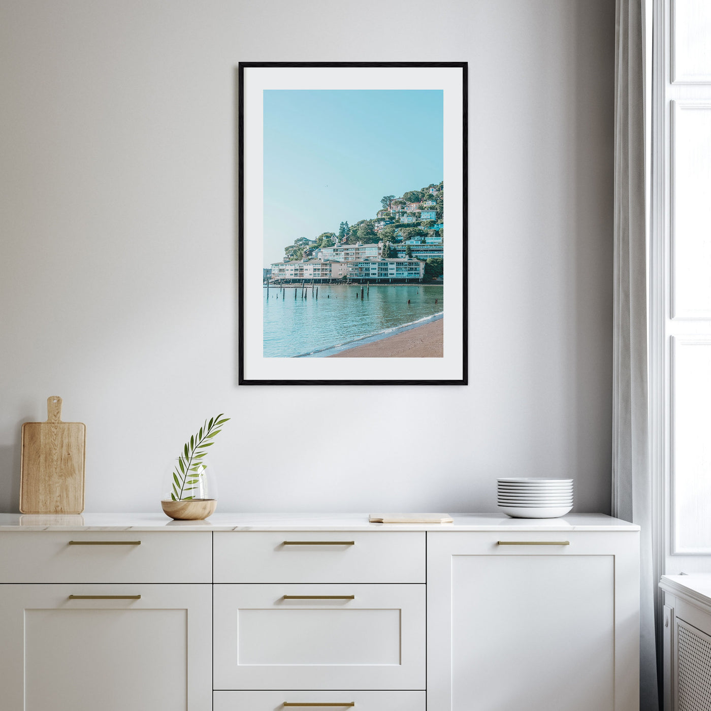 Sausalito Photo Color Poster