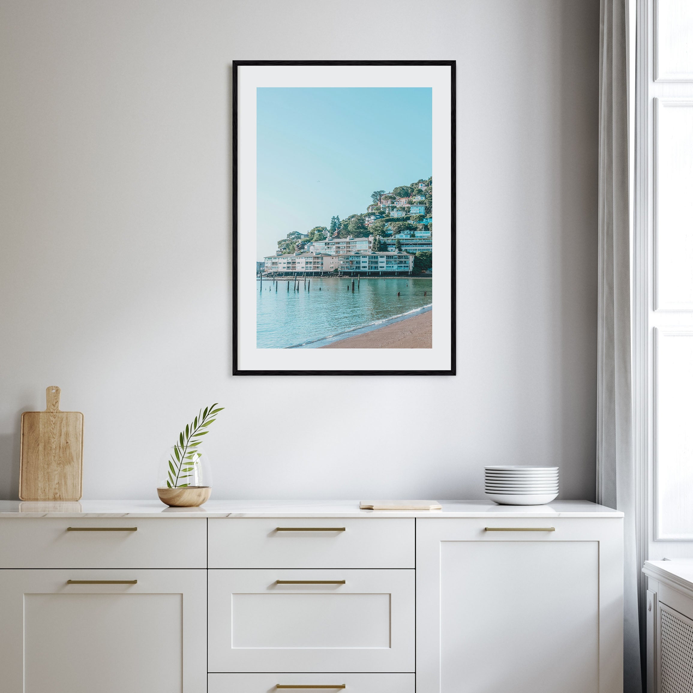 Sausalito Photo Color Poster