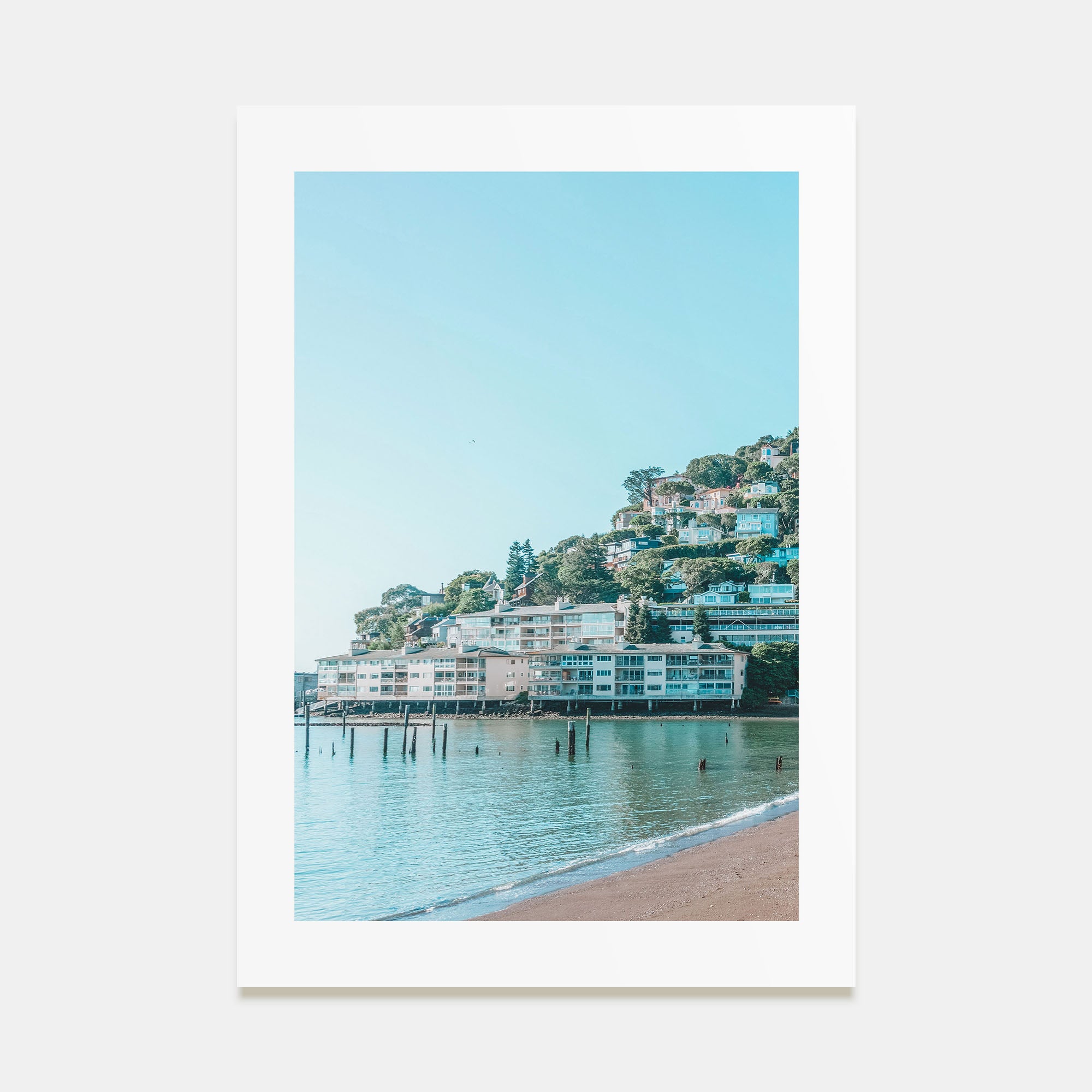 Sausalito Photo Color Poster
