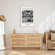 Sausalito Portrait B&W Poster