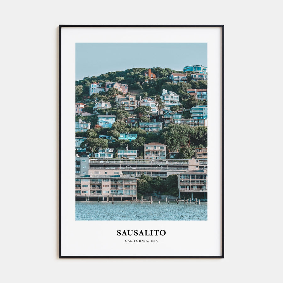 Sausalito Portrait Color Poster
