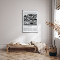 Sausalito Travel B&W Poster