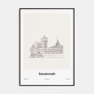 Savannah Drawn Poster