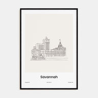 Savannah Drawn Poster