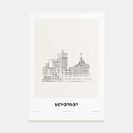 Savannah Drawn Poster