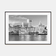Savannah Landscape B&W Poster