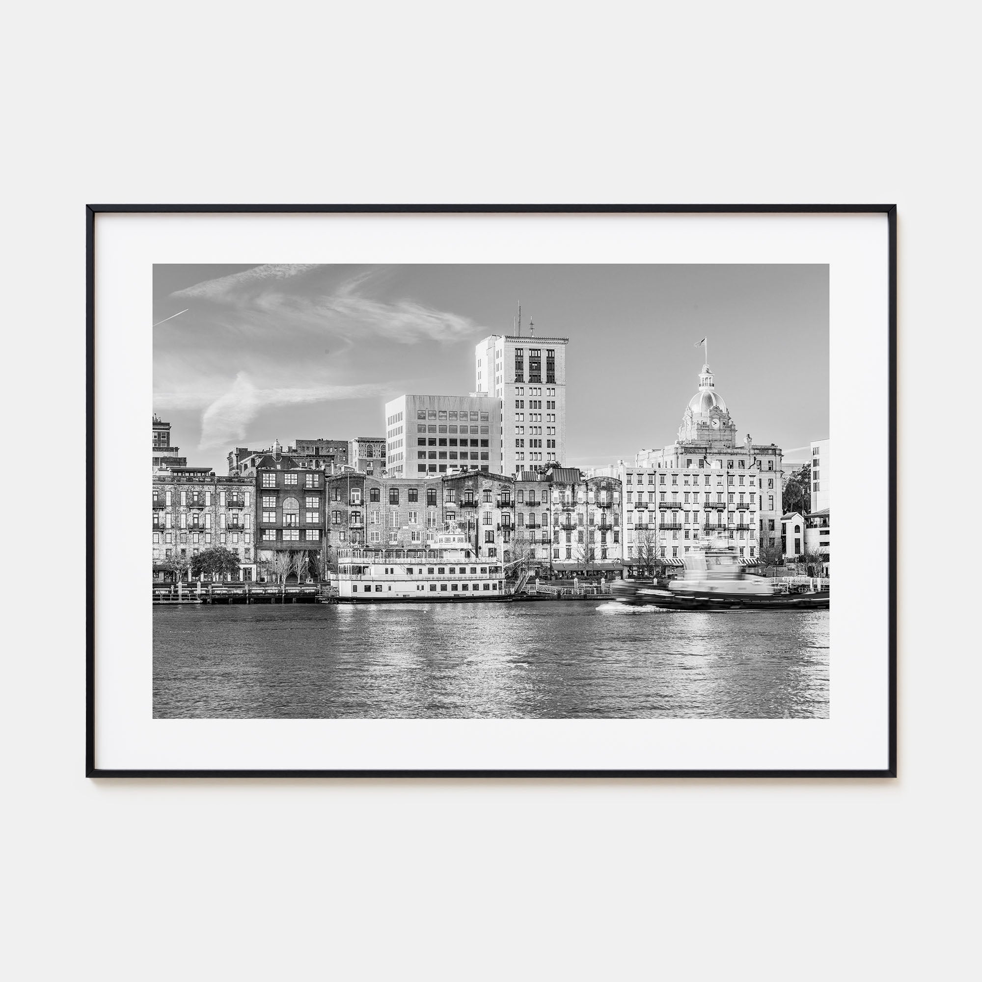 Savannah Landscape B&W Poster