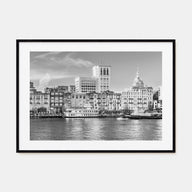 Savannah Landscape B&W Poster