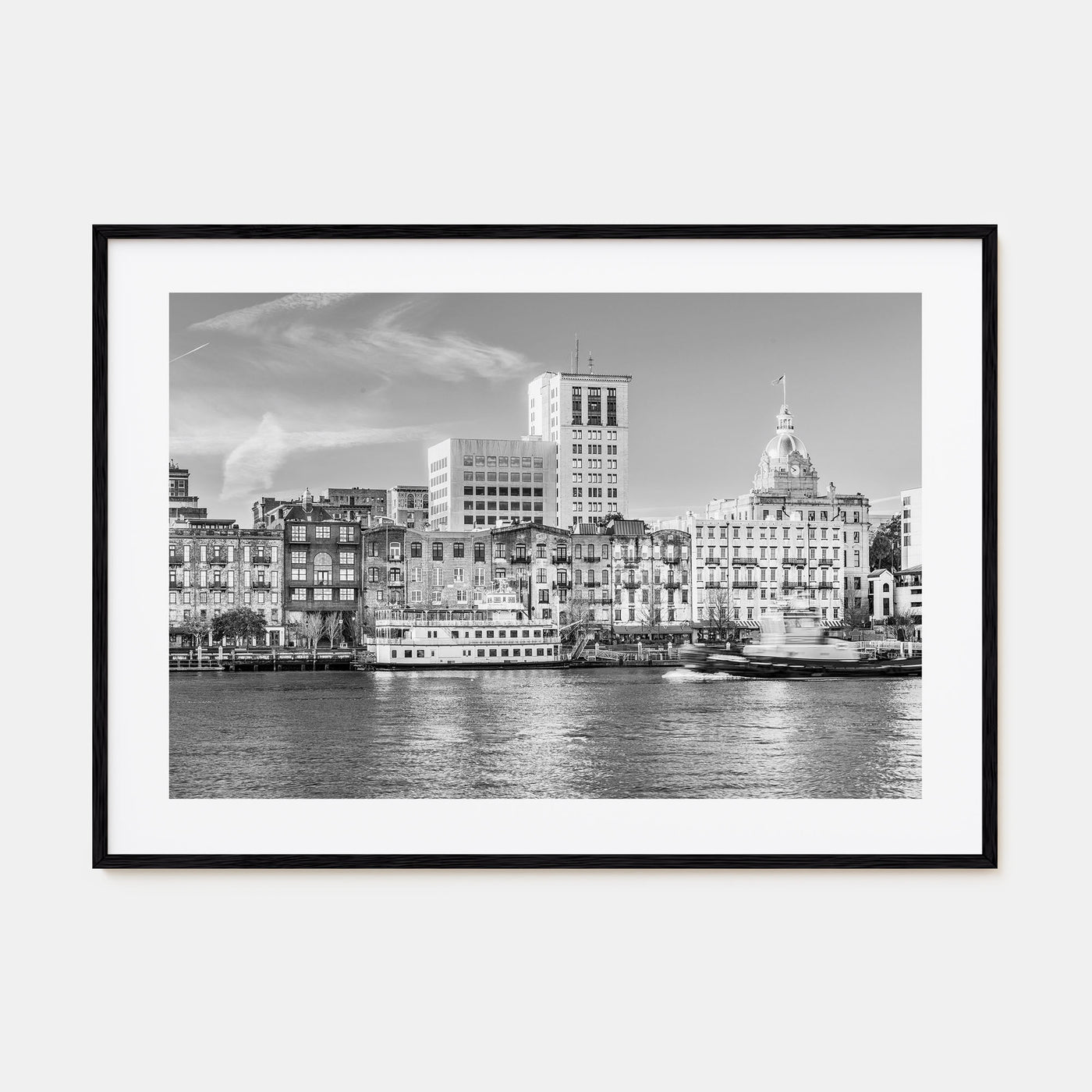 Savannah Landscape B&W Poster