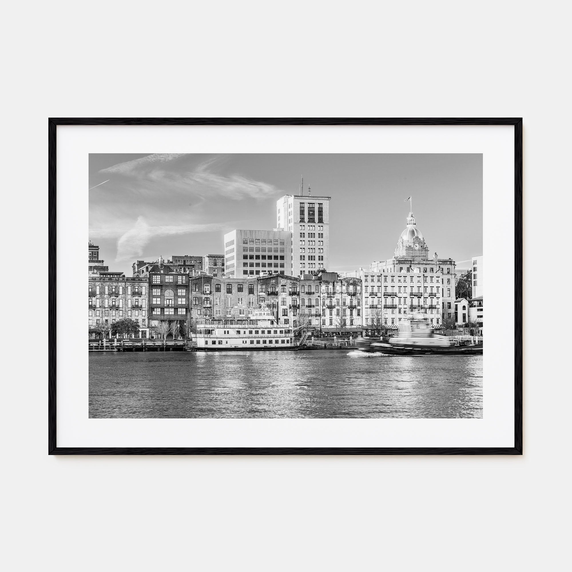 Savannah Landscape B&W Poster