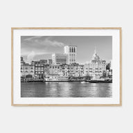 Savannah Landscape B&W Poster