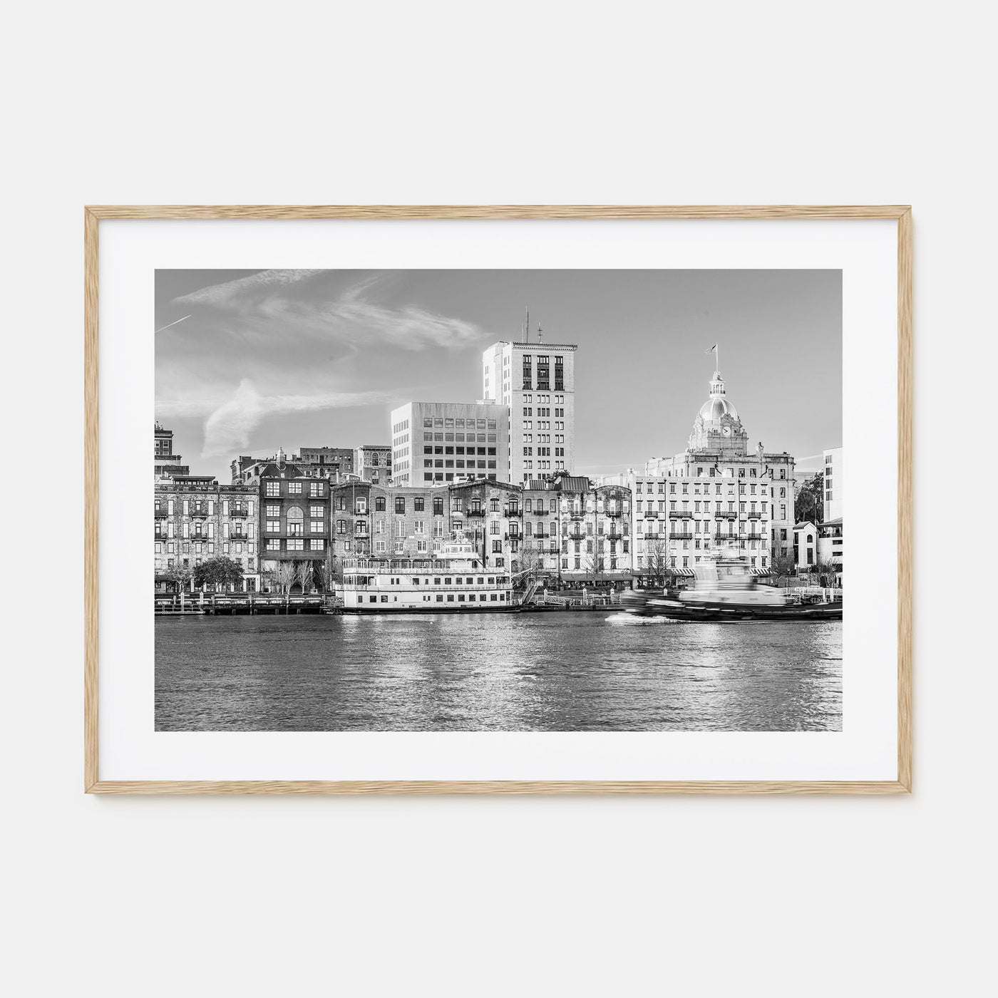 Savannah Landscape B&W Poster