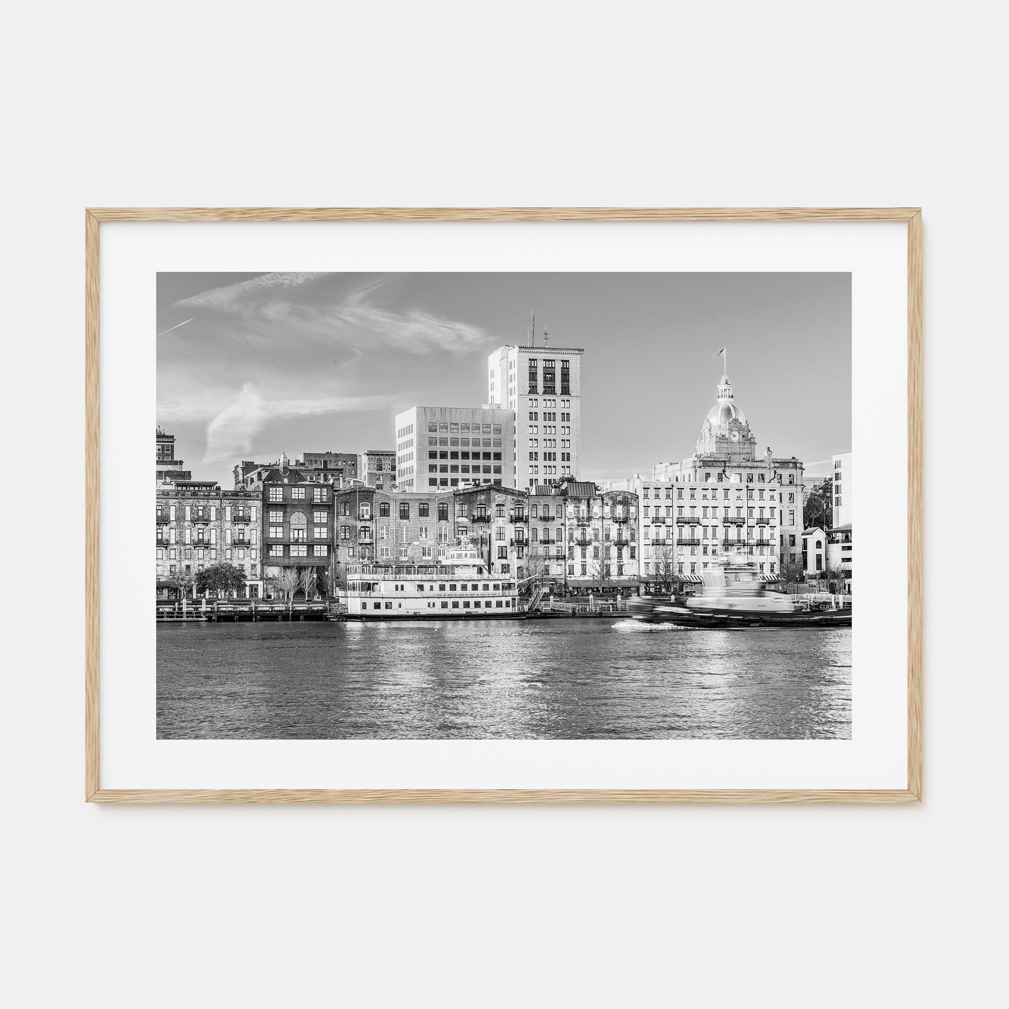 Savannah Landscape B&W Poster