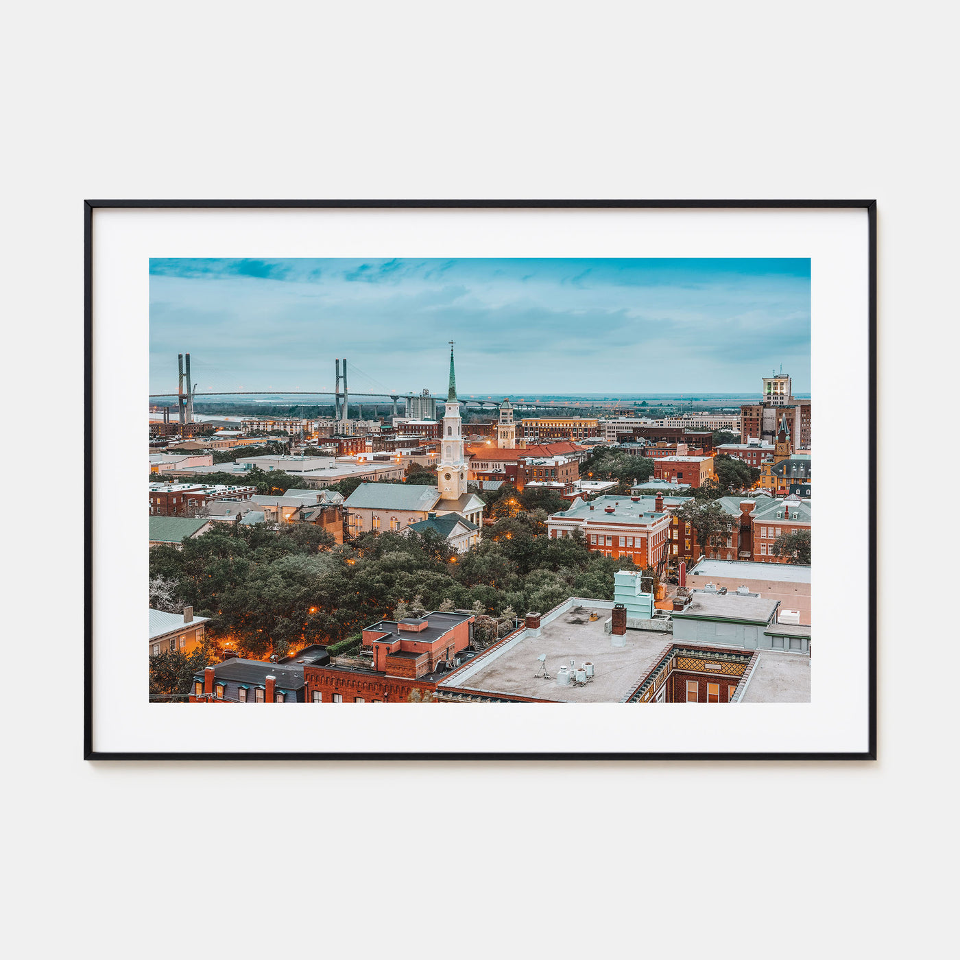 Savannah Landscape Color Poster
