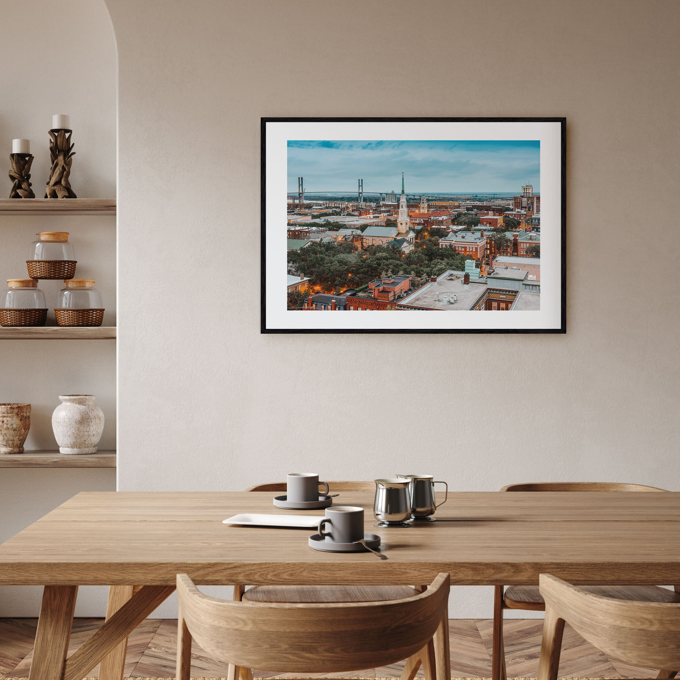 Savannah Landscape Color Poster