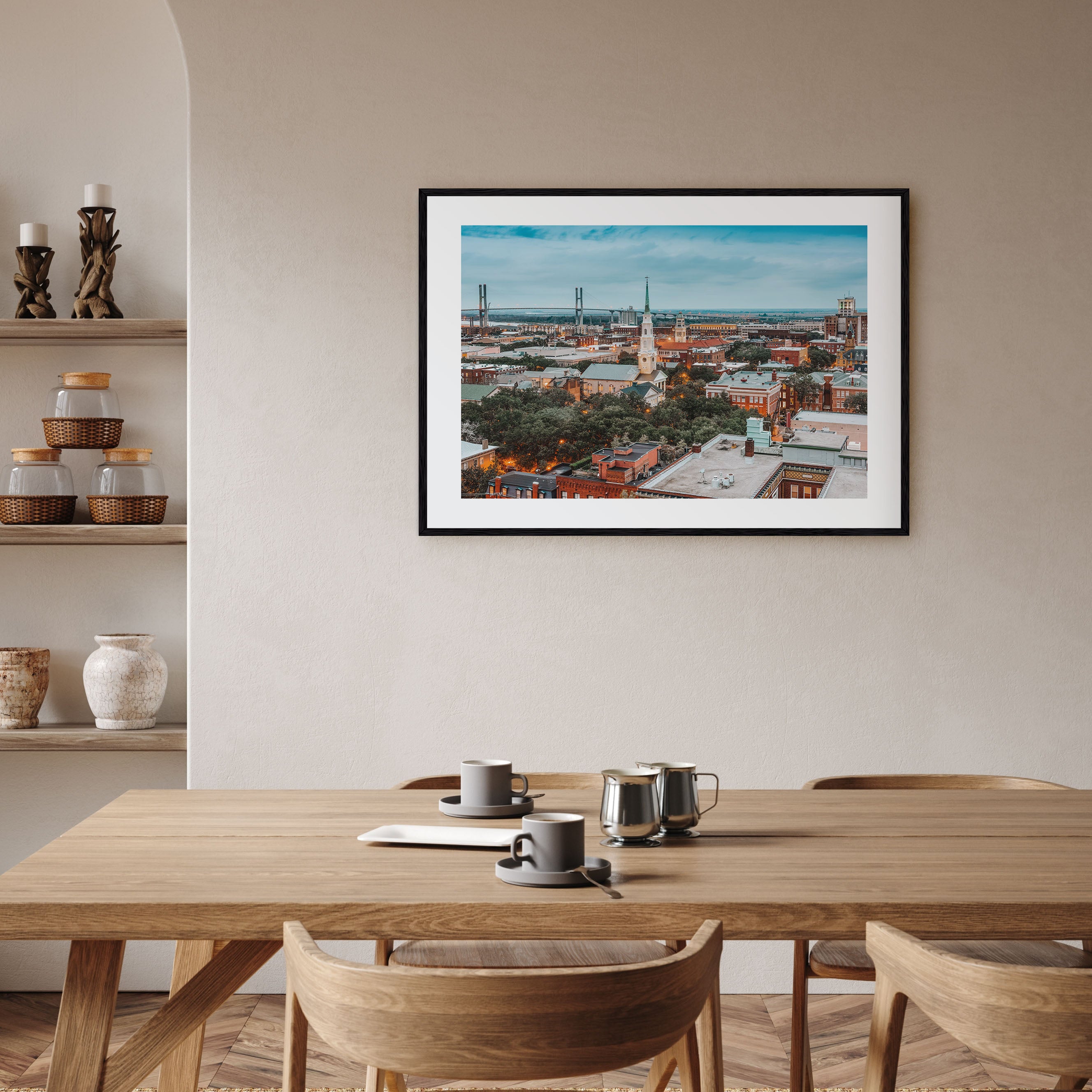 Savannah Landscape Color Poster