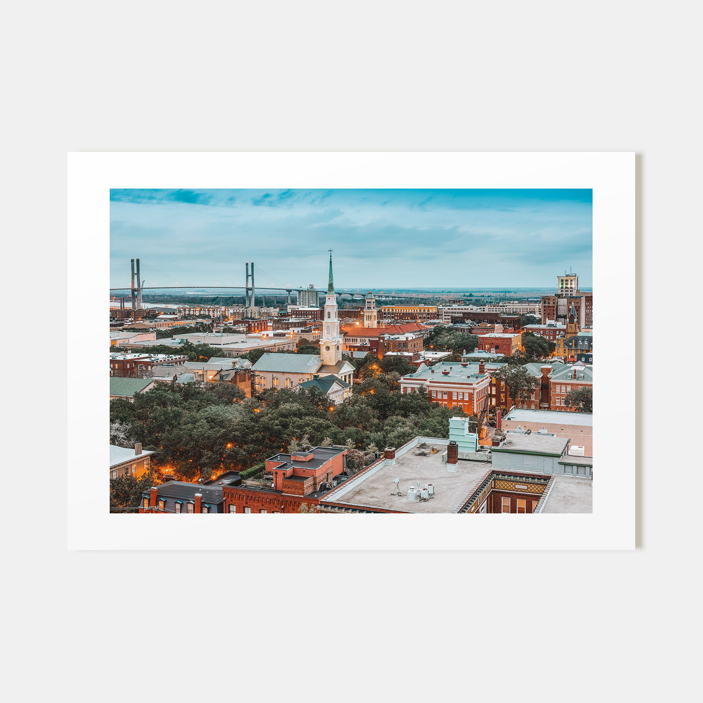 Savannah Landscape Color Poster
