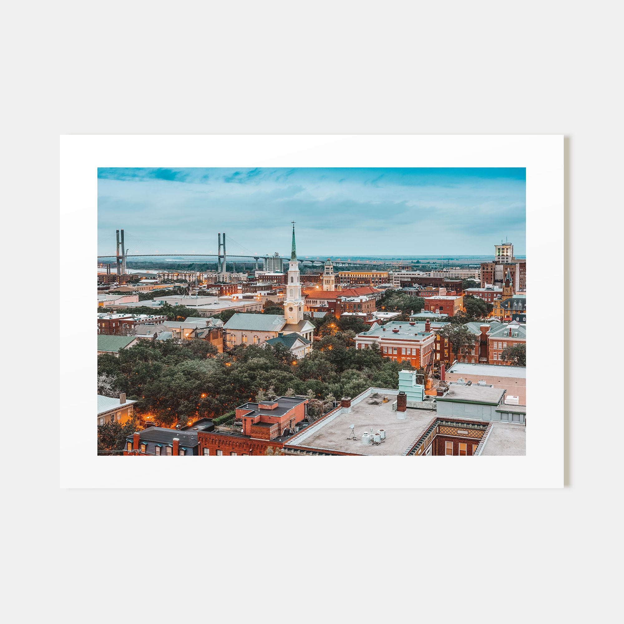 Savannah Landscape Color Poster