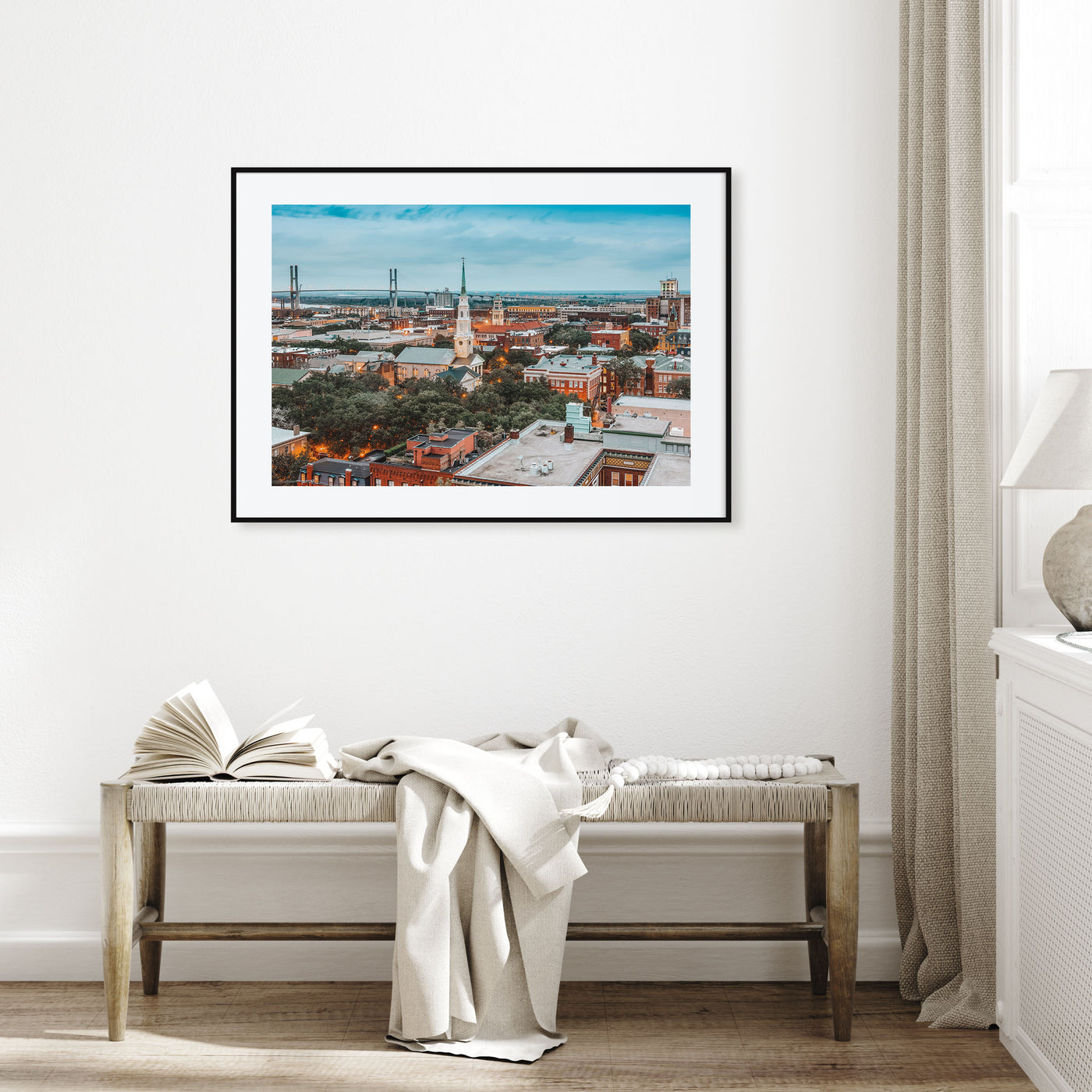 Savannah Landscape Color Poster
