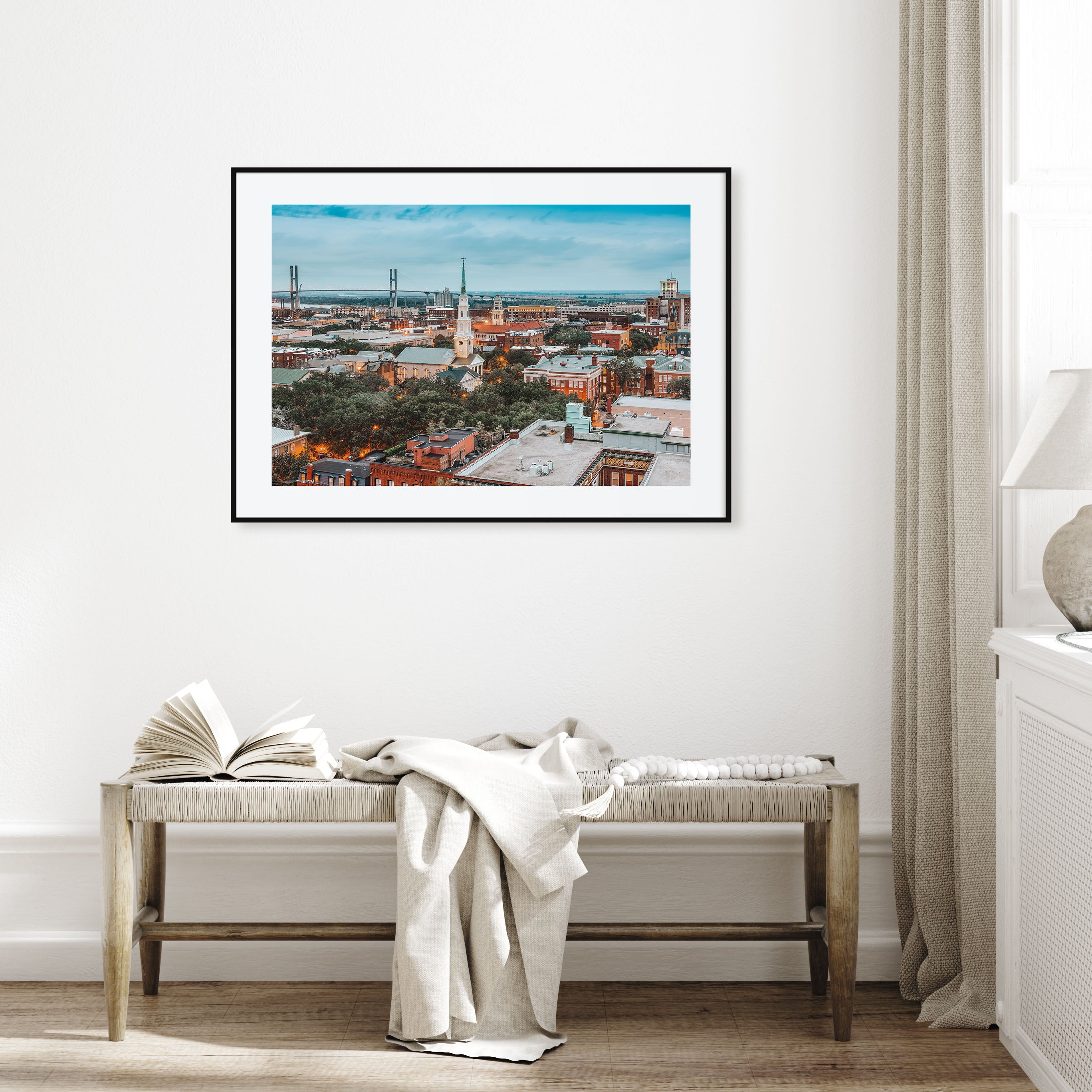 Savannah Landscape Color Poster