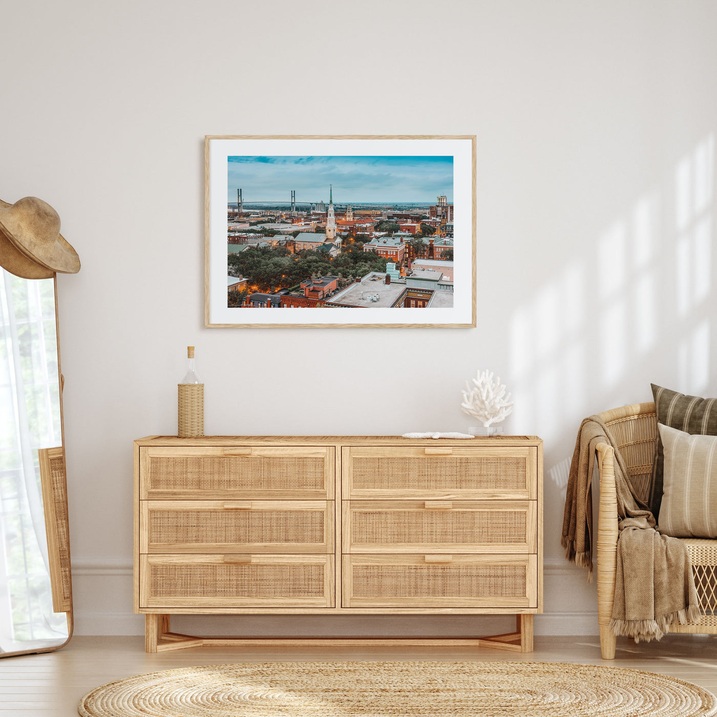 Savannah Landscape Color Poster