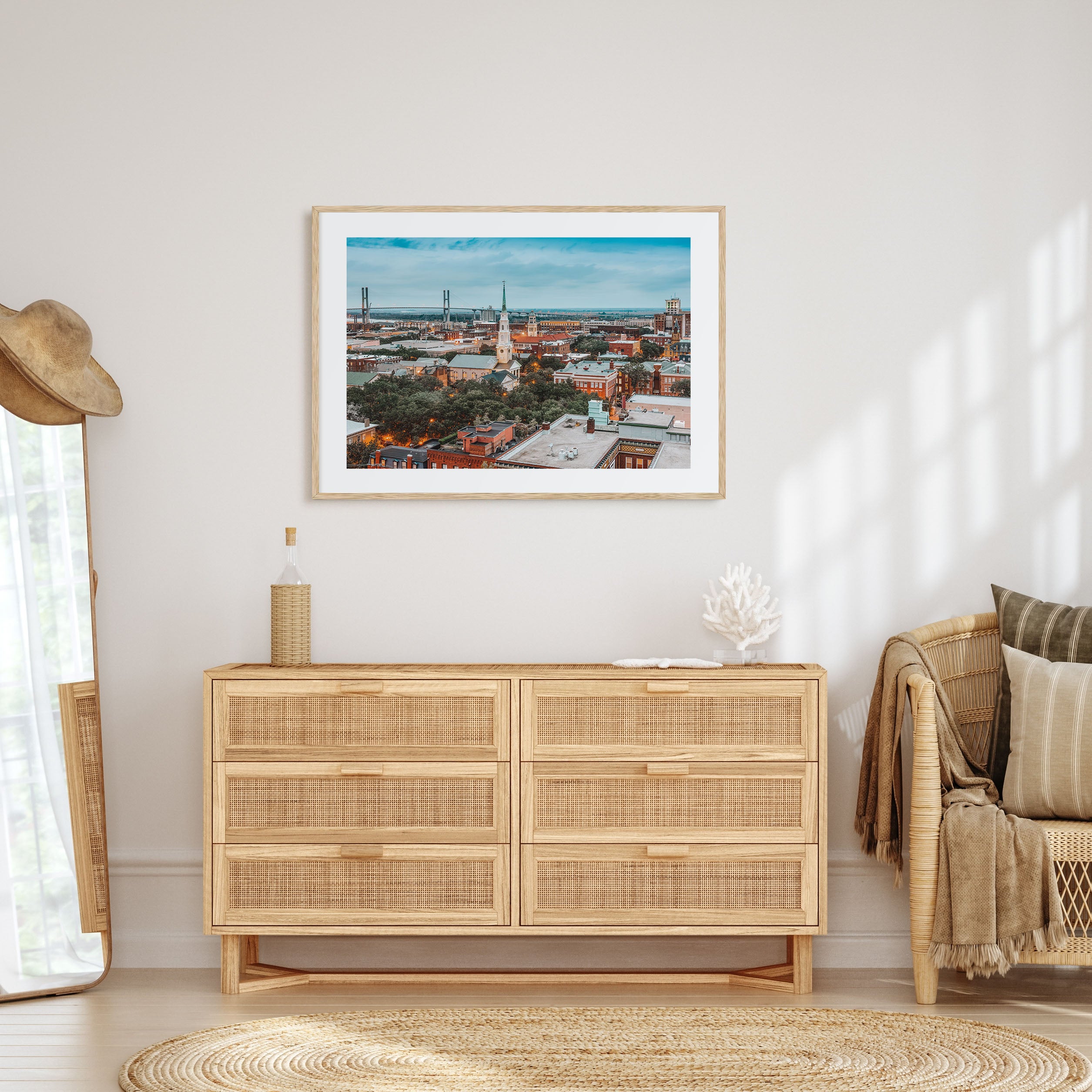 Savannah Landscape Color Poster
