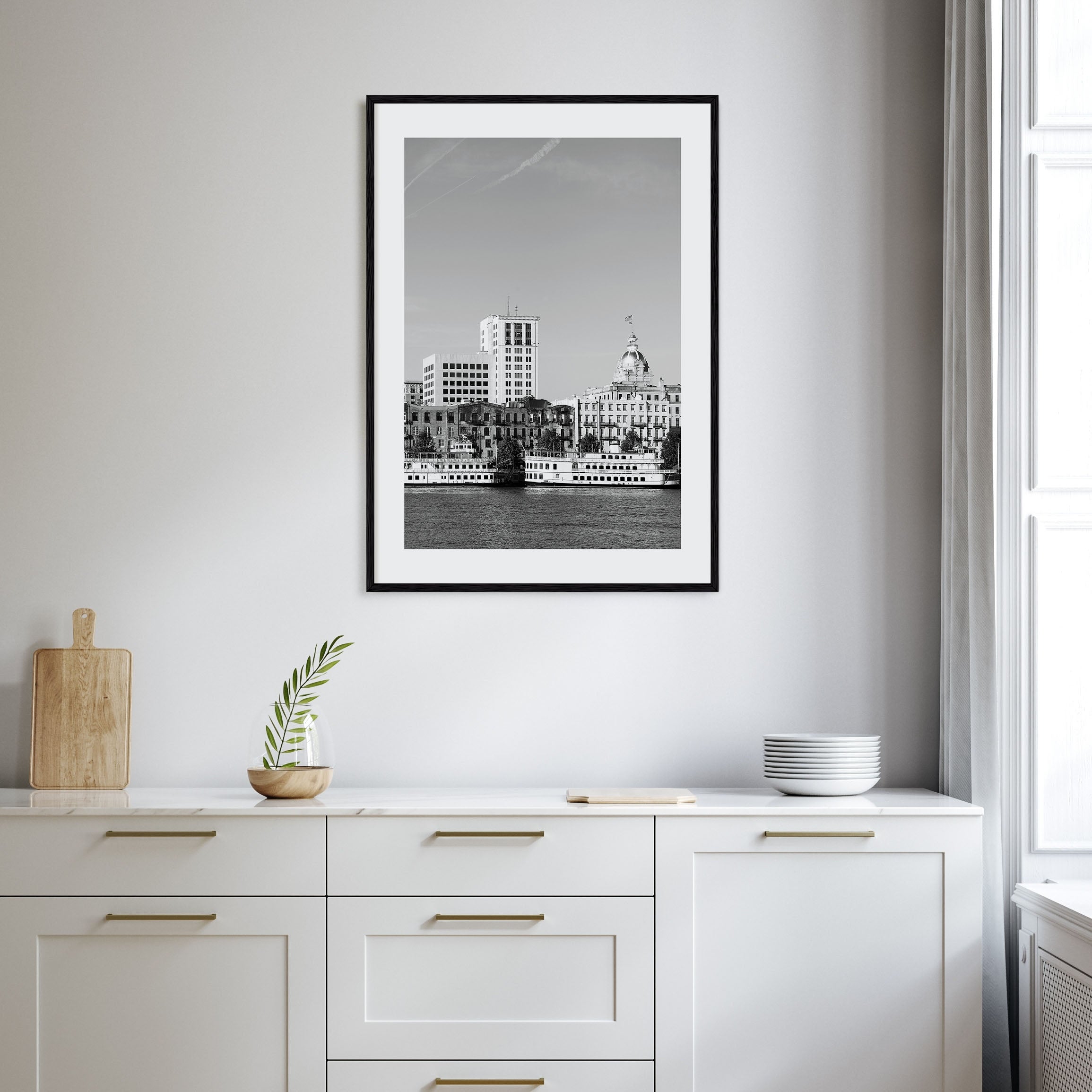 Savannah Photo B&W No 1 Poster