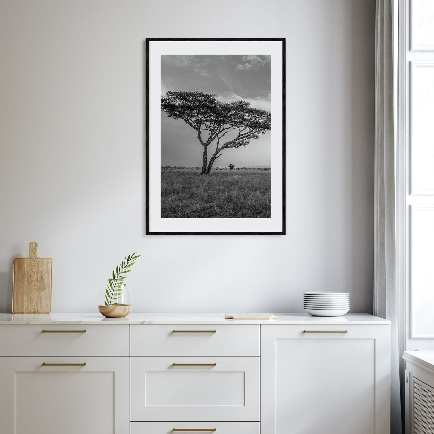 Savannah Photo B&W No 2 Poster