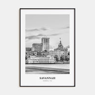 Savannah Portrait B&W No 1 Poster