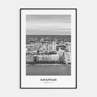 Savannah Portrait B&W No 2 Poster