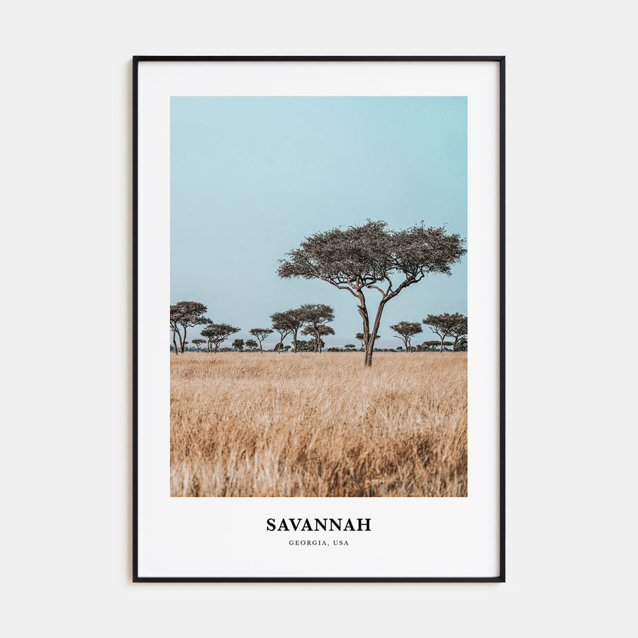 Savannah Portrait Color Poster