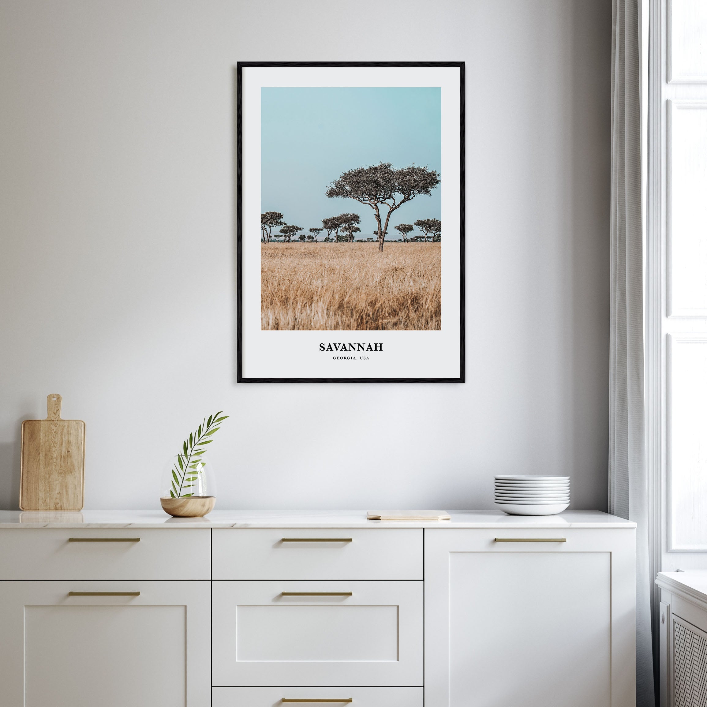 Savannah Portrait Color Poster