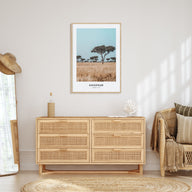 Savannah Portrait Color Poster