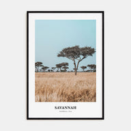 Savannah Portrait Color Poster