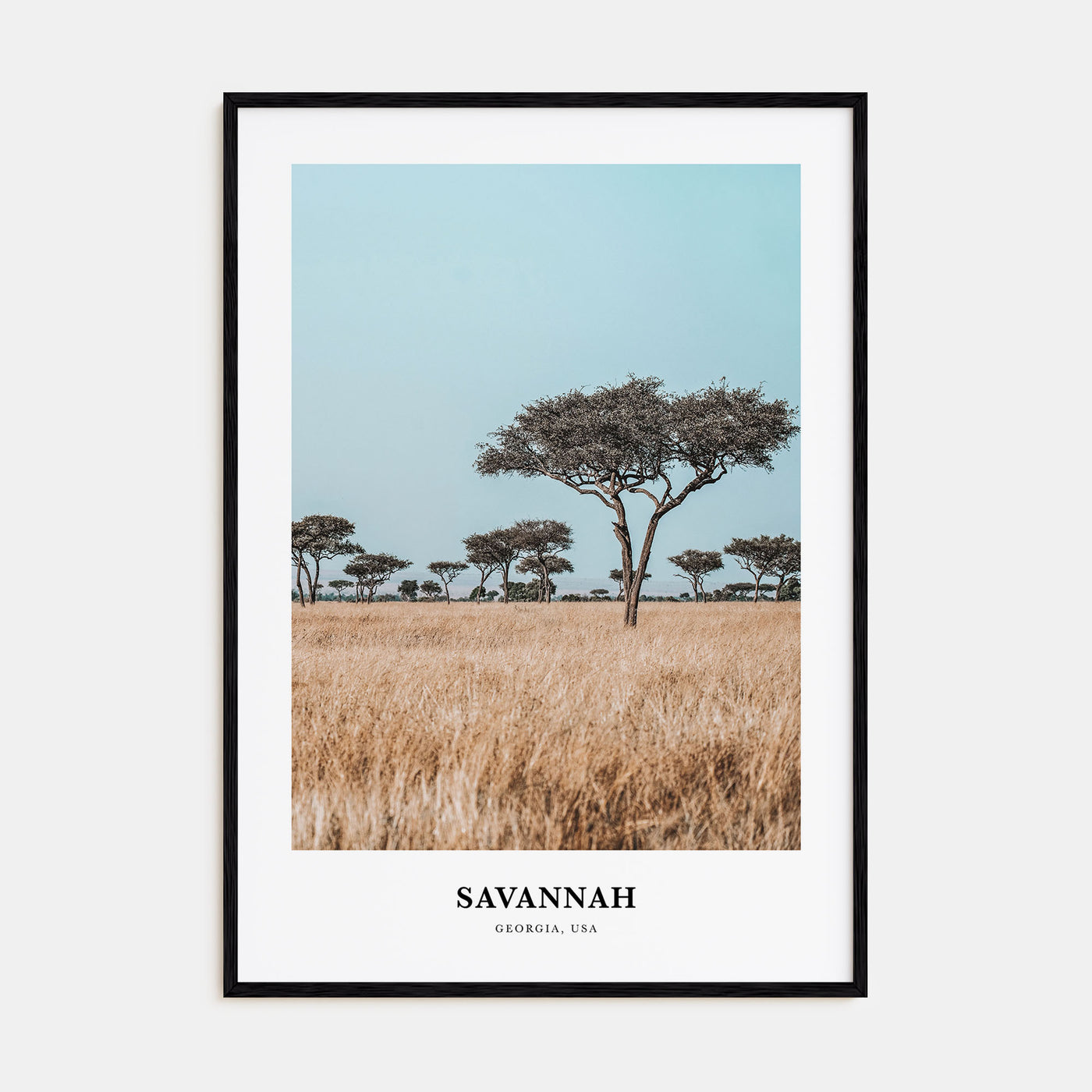 Savannah Portrait Color Poster