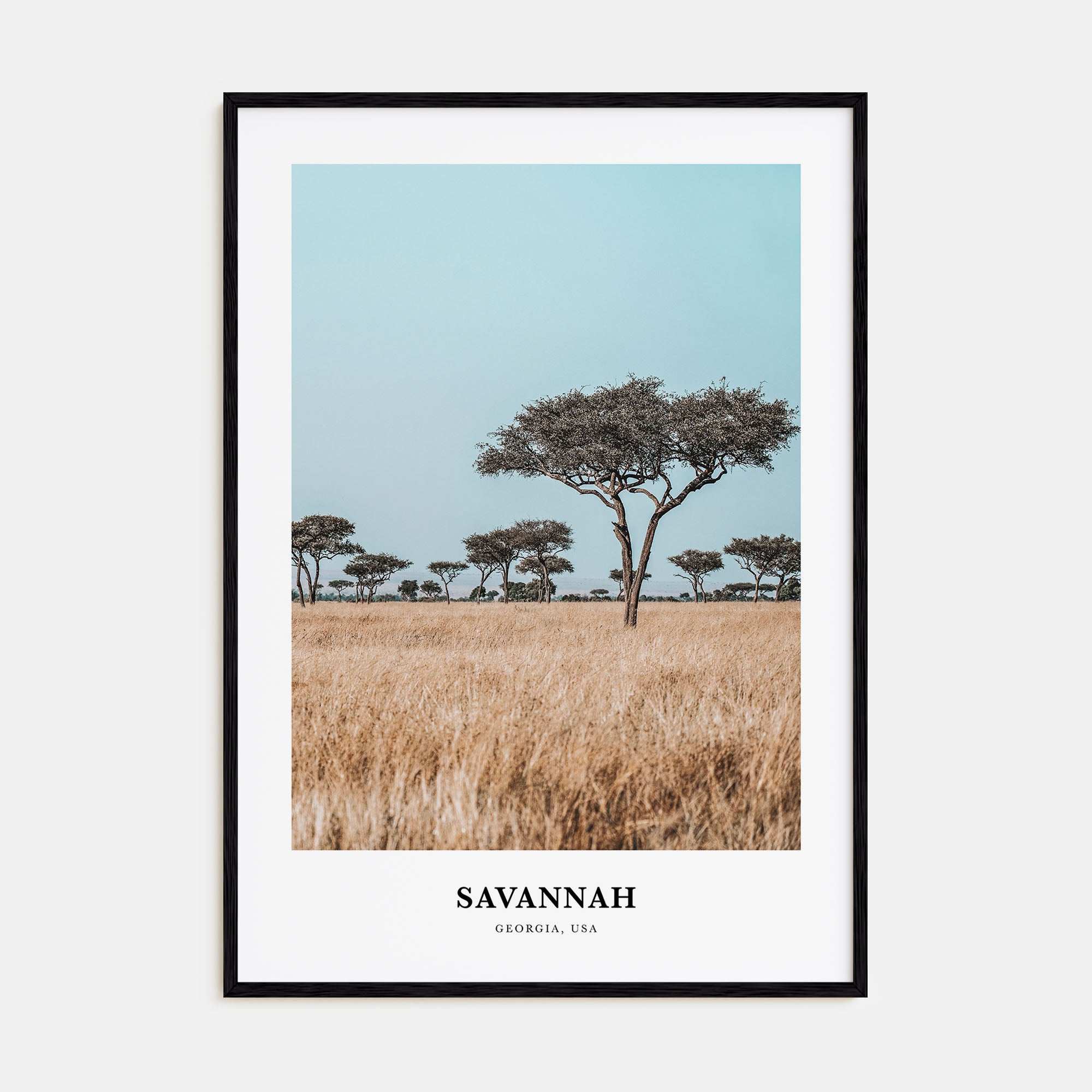 Savannah Portrait Color Poster