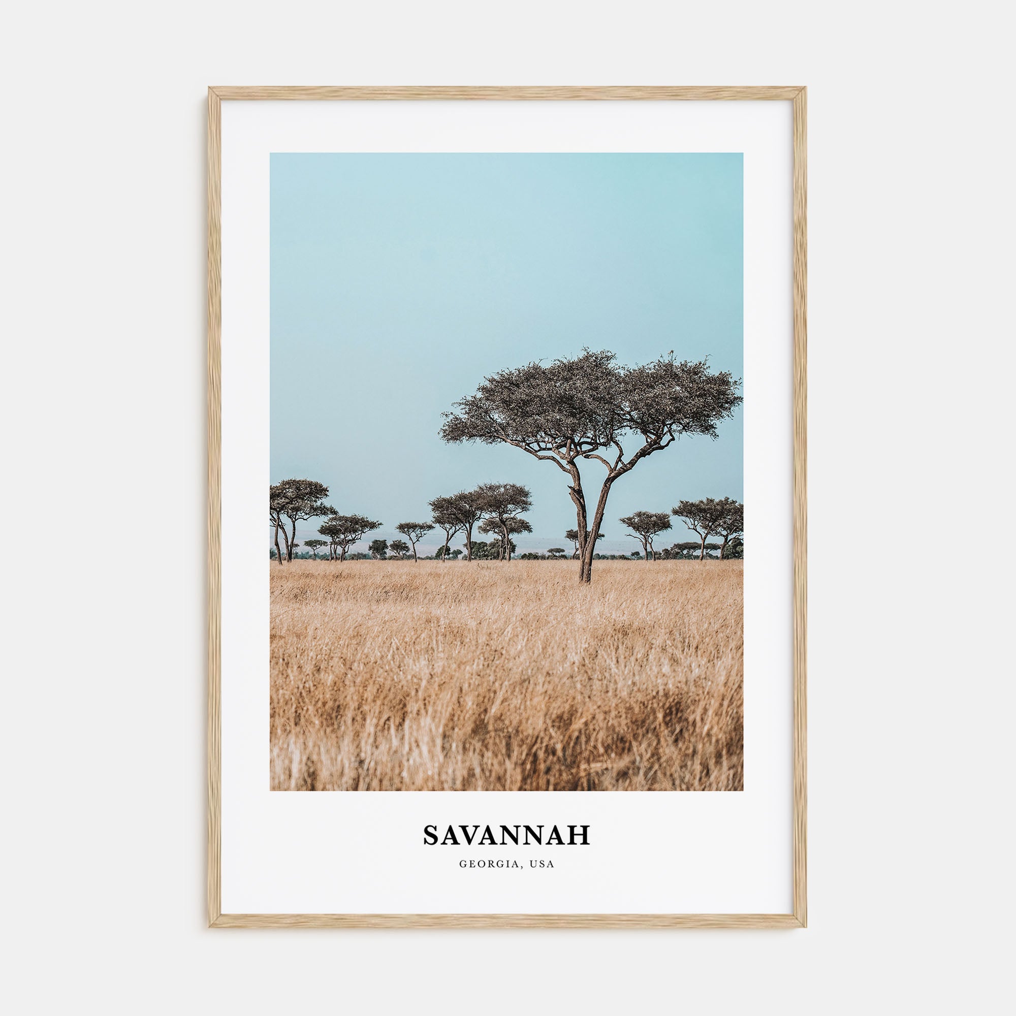 Savannah Portrait Color Poster