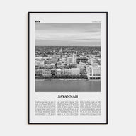 Savannah Travel B&W No 2 Poster