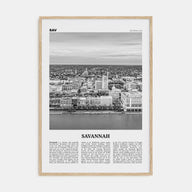 Savannah Travel B&W No 2 Poster