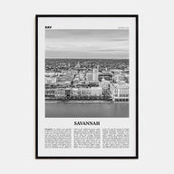 Savannah Travel B&W No 2 Poster