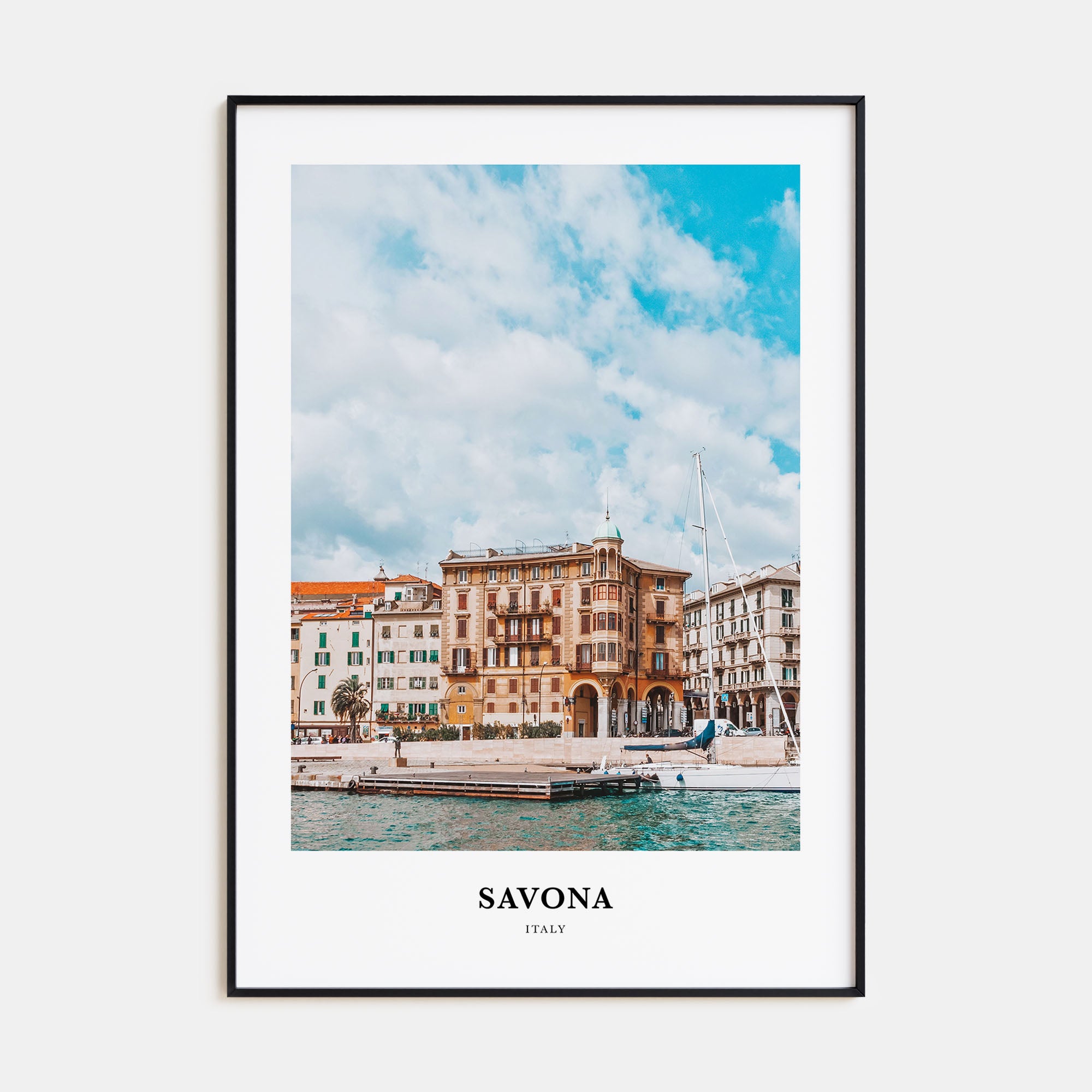 Savona Portrait Color Poster