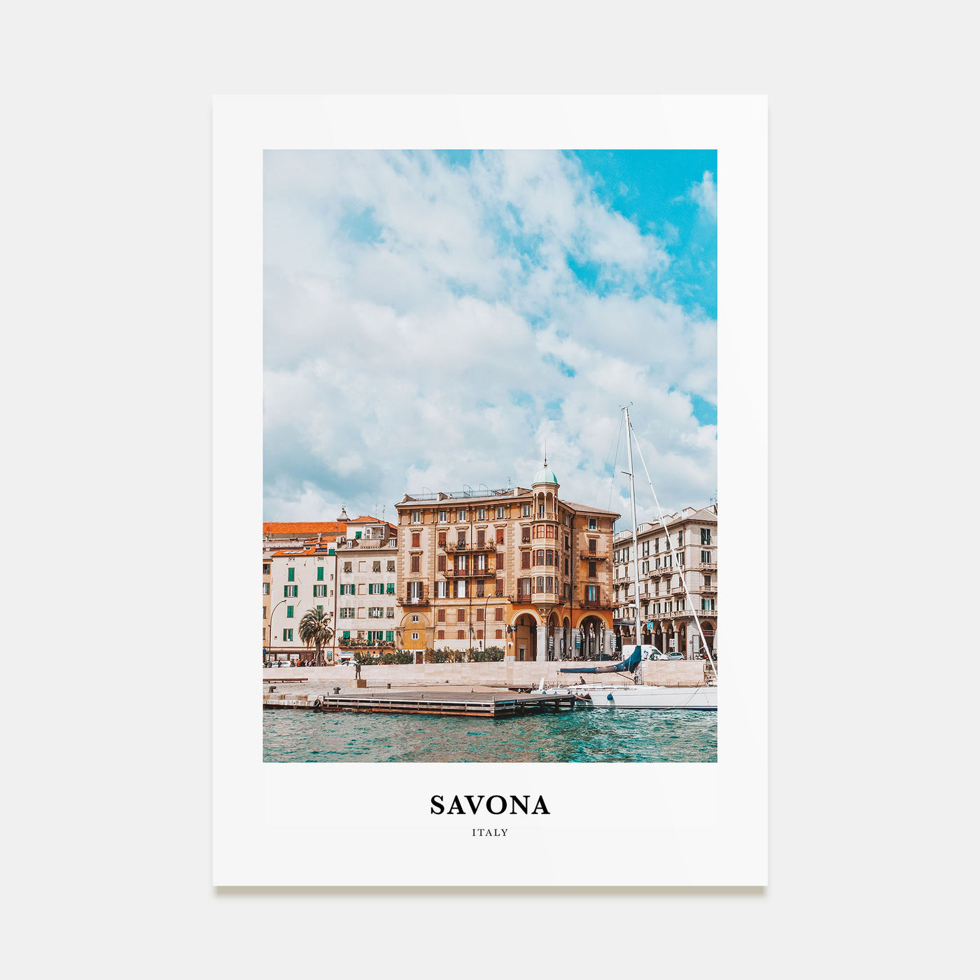 Savona Portrait Color Poster