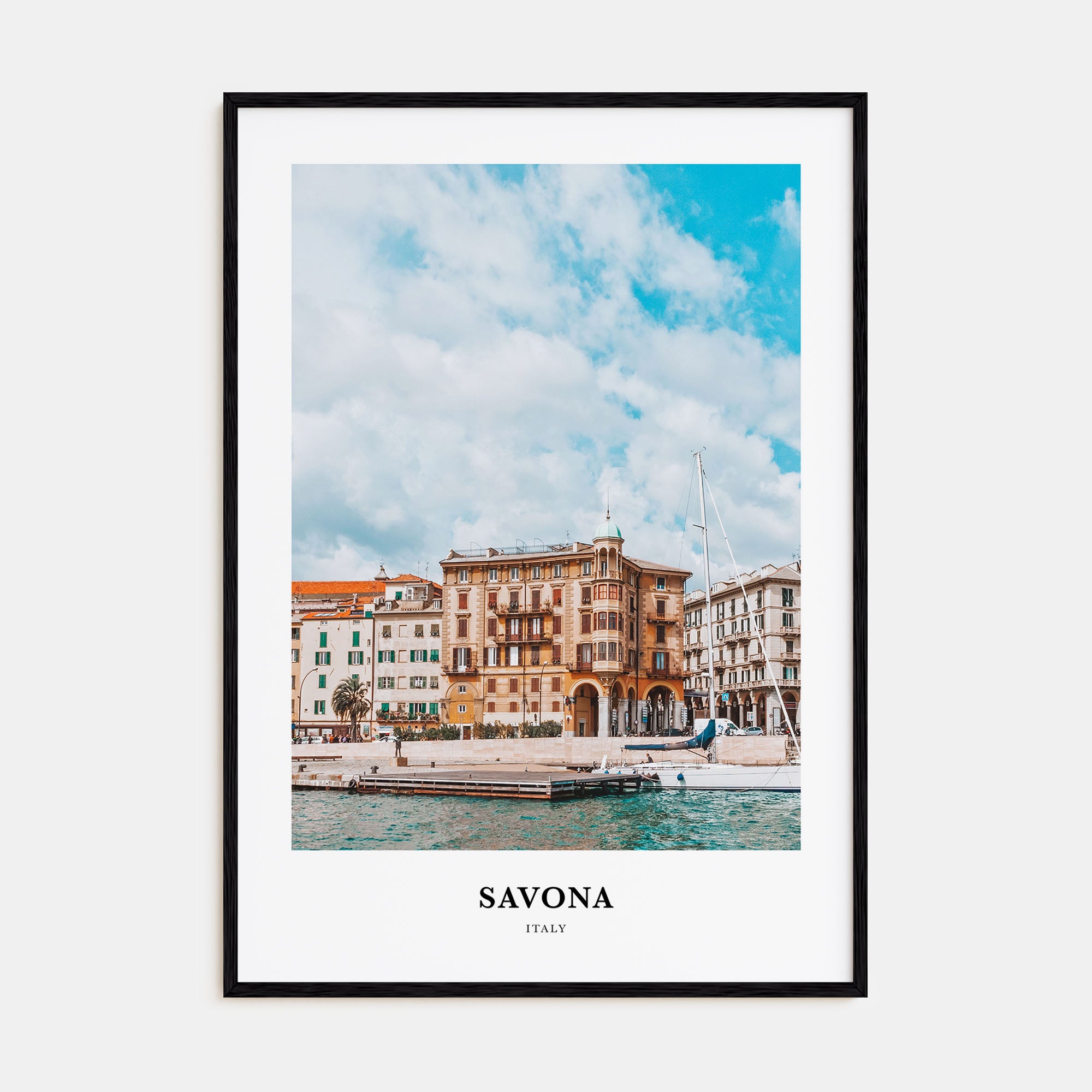 Savona Portrait Color Poster