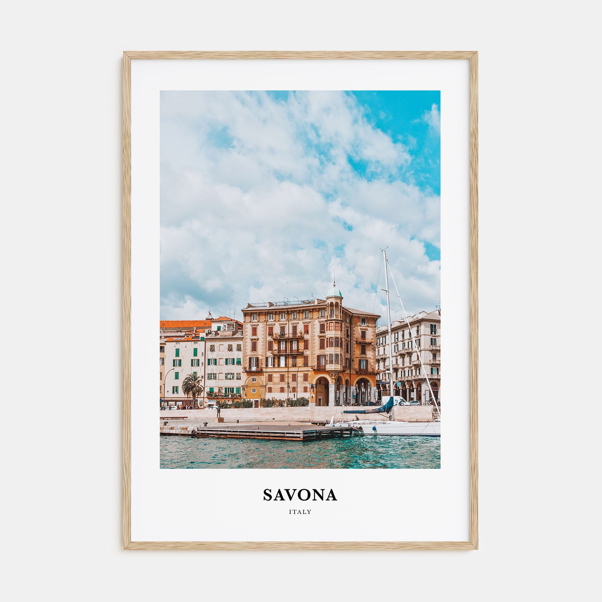 Savona Portrait Color Poster