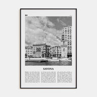 Savona Travel B&W Poster