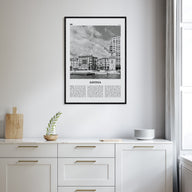 Savona Travel B&W Poster